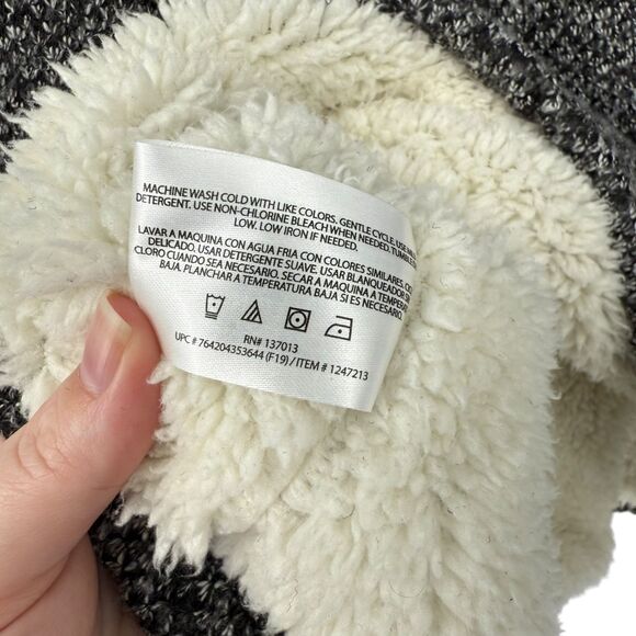 Orvis Brighton Black Sherpa Fleece Lined 1/4 Zip Pullover Sweater Men XL Outdoor - Picture 16 of 16